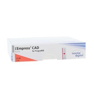 IPS Empress CAD Milling Blocks Low Translucency C14 B1 For PrograMill 5/Bx