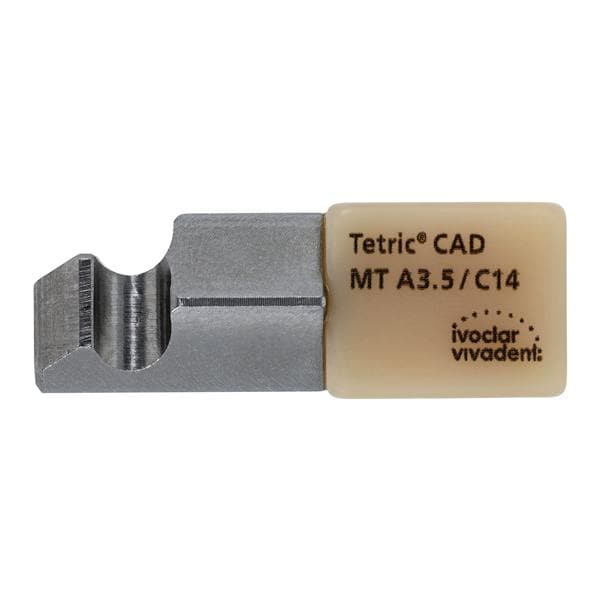 Tetric CAD MT Milling Blocks Low Translucency C14 A3.5 For PlanMill 5/Bx