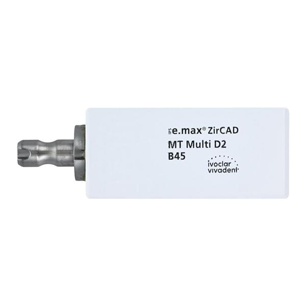 IPS e.max ZirCAD MT Multi Milling Blocks Multi Translucent B45 D2 For CEREC 3/Bx