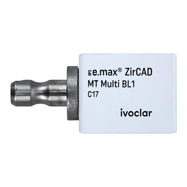 IPS e.max ZirCAD MT Multi Milling Blocks Multi Translucent C17 BL1 f/ CEREC 5/Bx