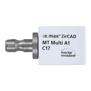 IPS e.max ZirCAD MT Multi Milling Blocks Multi Translucent C17 A1 For CEREC 5/Bx