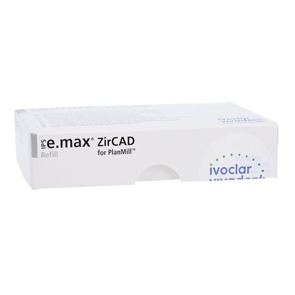 IPS e.max ZirCAD MT Multi Milling Blocks Mlt Trns B45 D2 f/ PlanMill 3/Bx
