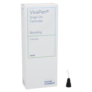 VivaPen Snap-On Cannulas Black 8 Gauge 100/Pk