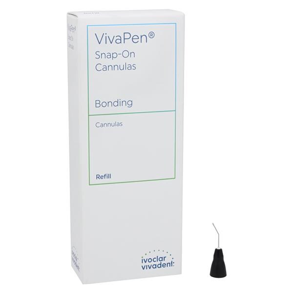 VivaPen Snap-On Cannulas Black 8 Gauge 100/Pk