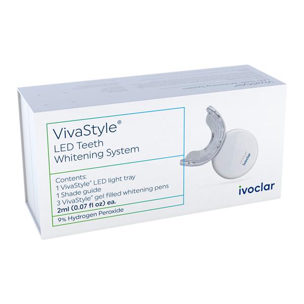 VivaStyle LED Whitening Whitening System 9% Hydrogen Peroxide Ea