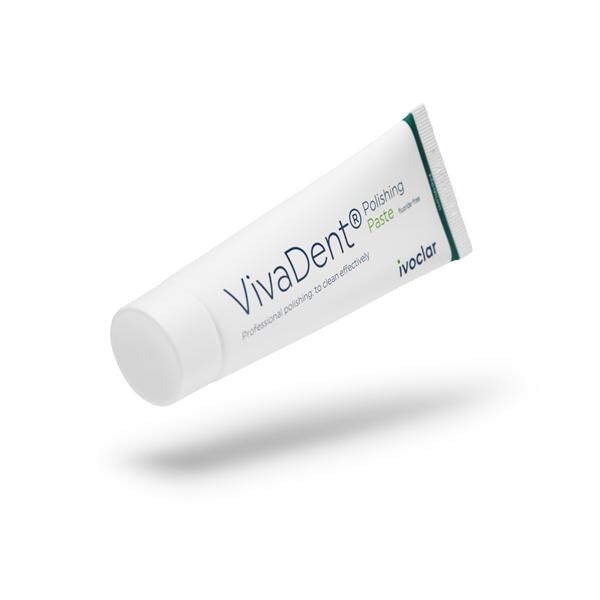 VivaDent Prophy Paste Medium No Flavor Fluoride Free Tube Ea