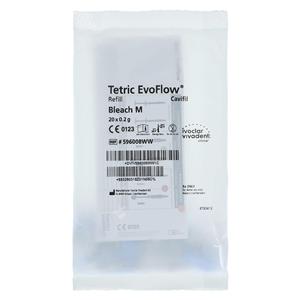 Tetric EvoFlow Flowable Composite Bleach M Cavifil Refill 20/Bx