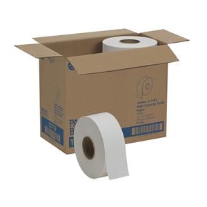 Pacific Blue Basic Jumbo Junior Toilet Tissue White 1 Ply Size Ju...