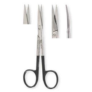 SuperCut Plastic Surgery Scissors Curved 4-3/4" Stainless Steel R...