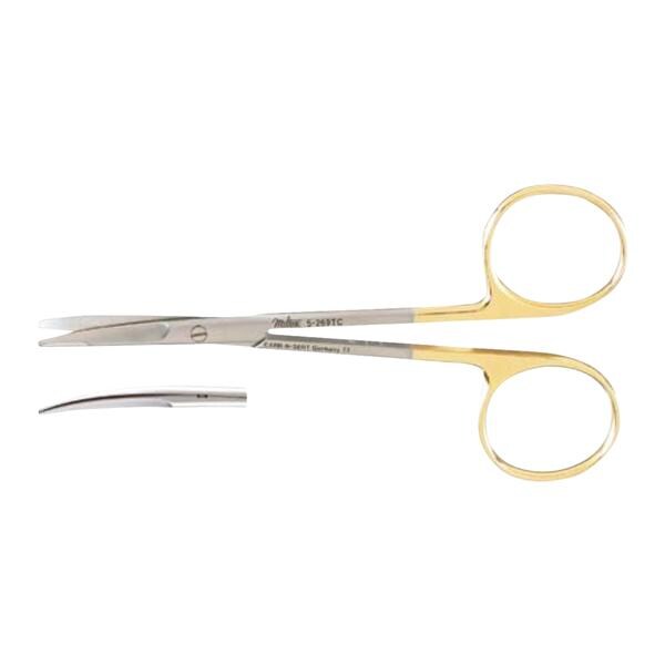 Padgett Kaye Scissors Curved 4-1/2" Stainless Steel Each