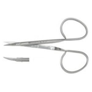 Padgett Iris Scissors Curved 3-3/4" Stainless Steel Ea