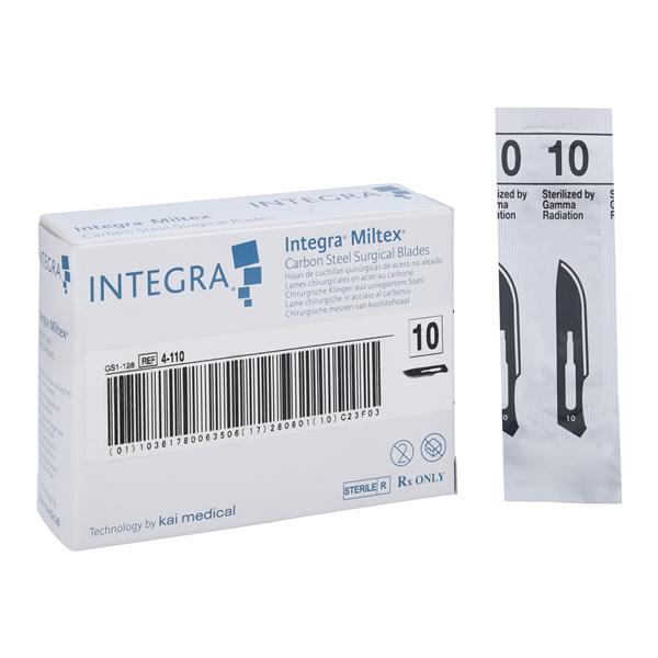 Carbon Steel Sterile Surgical Blade #10 Disposable 100/Bx