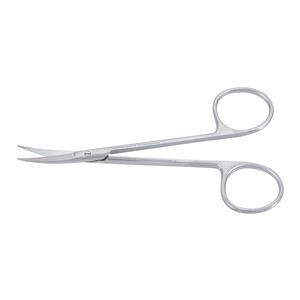 Iris Scissors Curved 4-1/2" Stainless Steel Ea