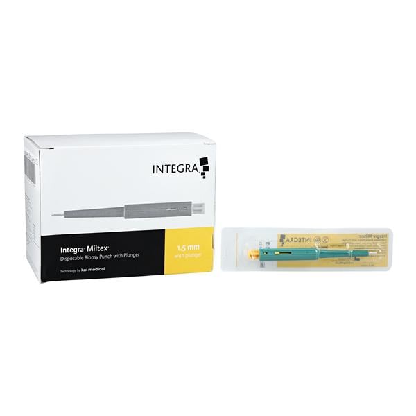 Kai Keyes Biopsy Punch 1.5mm Stainless Steel Blade Sterile Dispos...