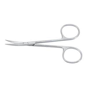 Iris Scissors Curved 4" Stainless Steel Reusable Ea