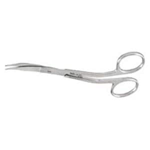 Goldman-Fox Scissors Curved 5" Stainless Steel Each