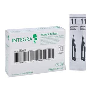 Stainless Steel Sterile Surgical Blade #11 Disposable 100/Bx