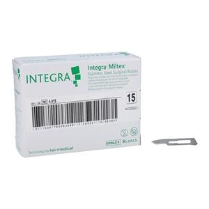 Stainless Steel Sterile Surgical Blade #15 Disposable 100/Bx