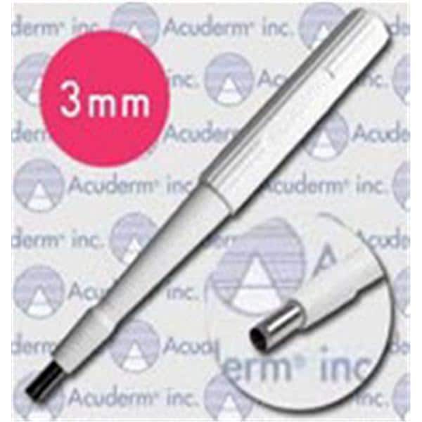 Acu-Punch Biopsy Punch 3mm Stainless Steel Blade Sterile Disposab...