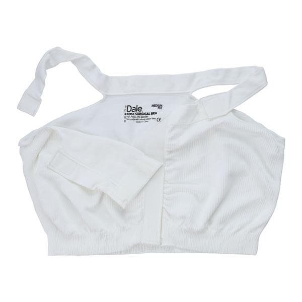 Post Surgical Bra Breast Medium/Size B-D 34-36" White