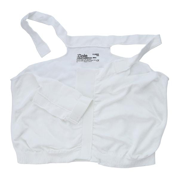 Post Surgical Bra Breast XL/Size B-D 38-44" White