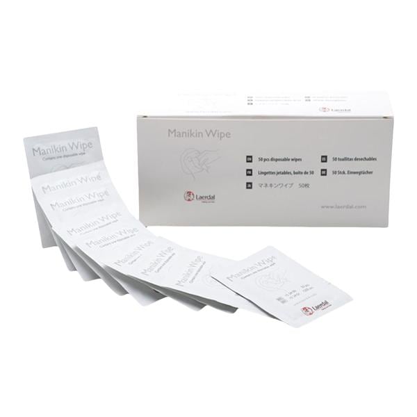 Cleaning Wipes Individual Packets 50/PK