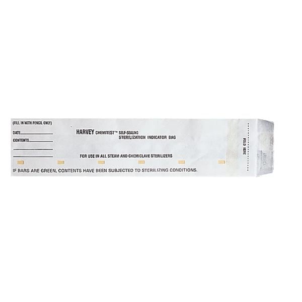 Chemitest Sterilization Bag 2.5 in x 10.5 in 250/Box