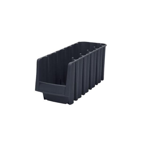 Economy Storage Bin Black Polypropylene 8-7/8x6-5/8x5" 10/Package