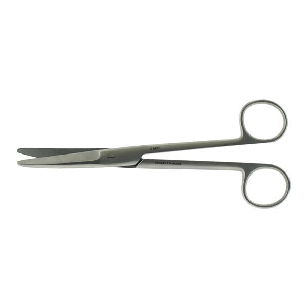 Mayo Scissors Curved 6-3/4" Stainless Steel Each