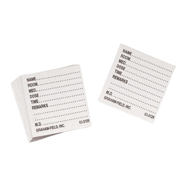 Medicine Dispenser Tray Cards 500/Box