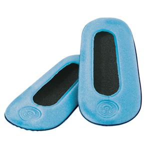 Pillow Paws Patient Slippers Foam Azure Small Disposable 96/CA