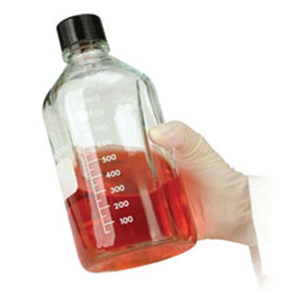 Wheaton Media Bottle Borosilicate Glass Clear 500mL 24/Pk