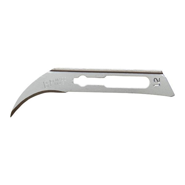 Blade Surgical Bard-Parker Carbon Steel #12 Safety Sterile Not Ma...