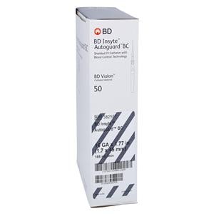 Insyte Autoguard IV Catheter 16 Gauge 1.77" Notched Needle Vialon...