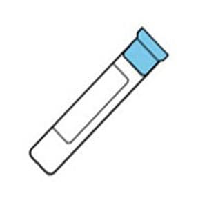 Vacutainer Venous Blood Collection Tube Light Blue 1.8mL Hmgrd Clsr Plstc 100/Bx, 10 BX/CA