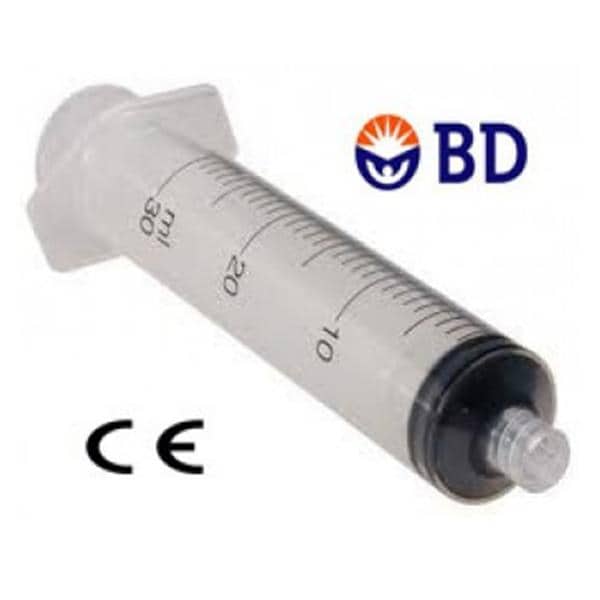 General Use Syringe 30cc Luer Lock Tip No Dead Space 56/Bx, 4 BX/CA