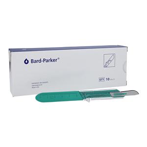 Bard-Parker Disposable Safety Surgical Scalpel #10 Plastic/Stainl...