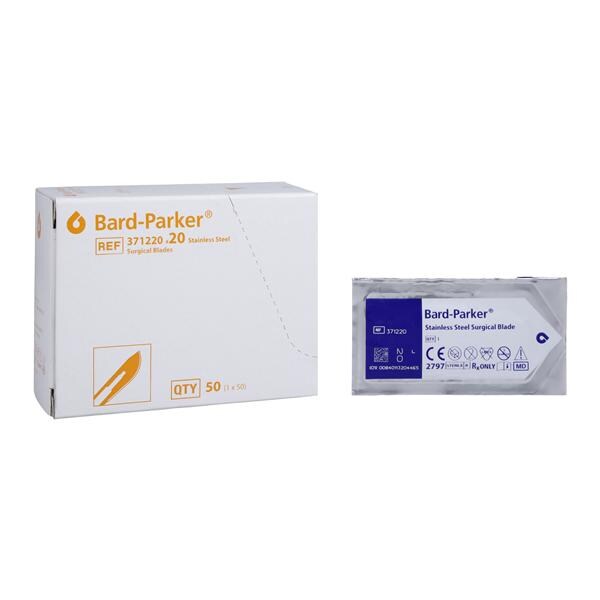 Bard-Parker Stainless Steel Sterile Surgical Blade Standard/#20 #...
