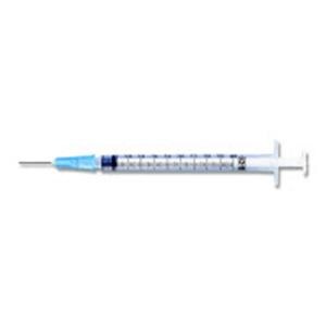 Syringe/Needle 1cc 21g 1" PrecisionGlide TB 1/100 Graduations Dis...