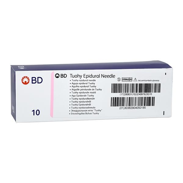 Perisafe Tuohy Epidural Needle 18g 3.5