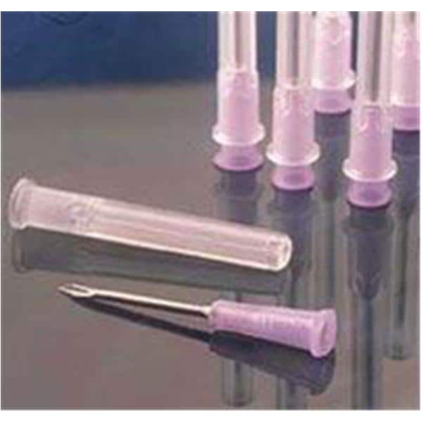PrecisionGlide Hypodermic Needle 23gx1-1/2" Turq Cnvntnl Low Dead Space 100/Bx