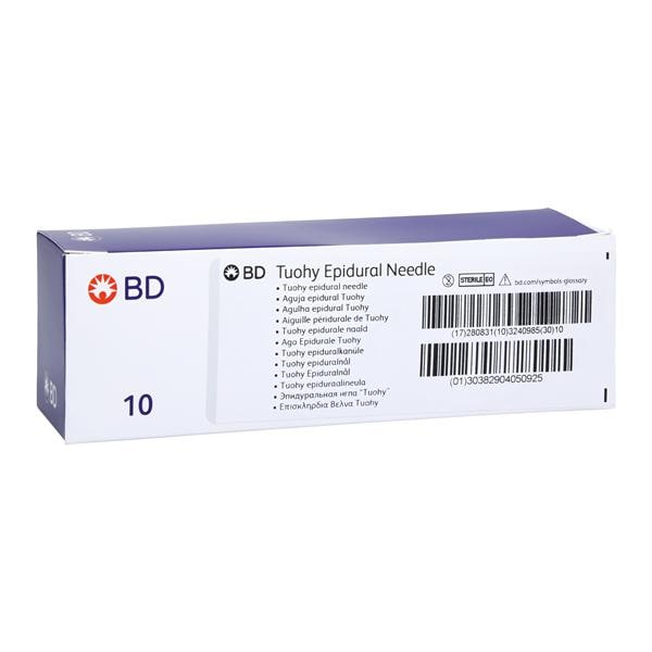 Perisafe Tuohy Epidural Needle 17g 3.5