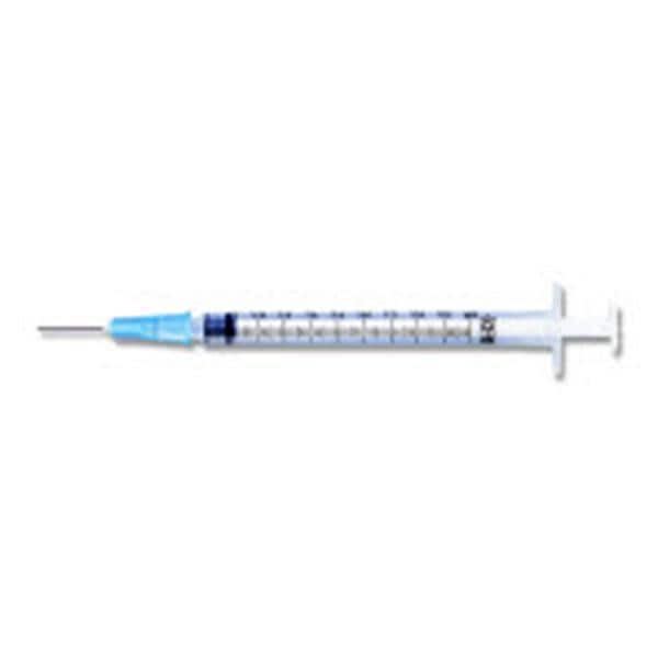 Syringe/Needle 1cc 27g 1/2" PrecisionGlide TB 1/100 Graduations D...