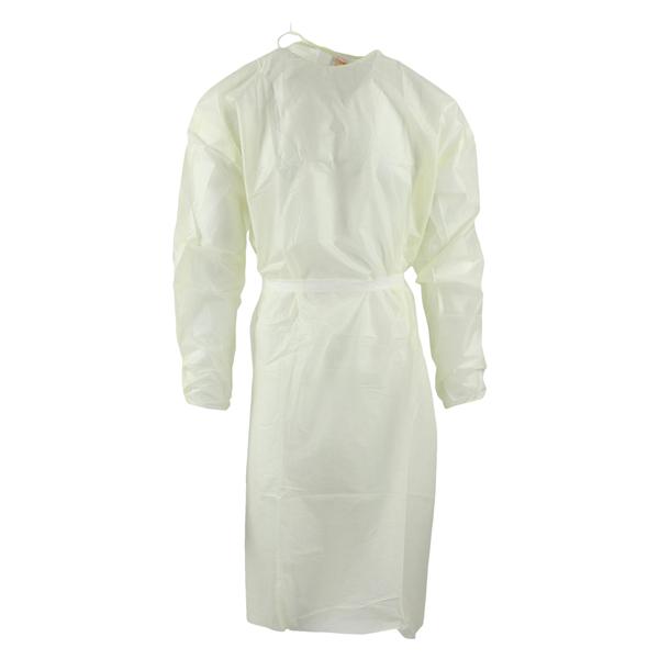 Isolation Gown AAMI Level 2 SMS X-Large Yellow 10/Pk