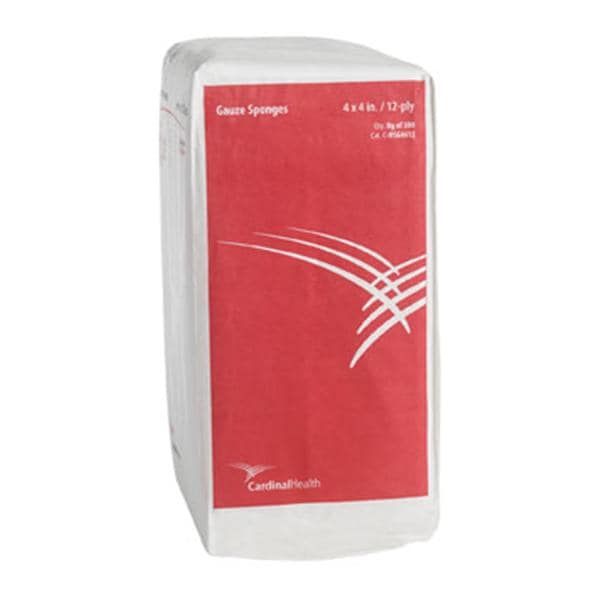 100% Cotton Gauze Sponge 4x4" 12 Ply Non-Sterile Square Premium W...