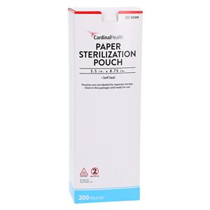 Sterilization Pouch Self Seal 3.5 in x 8.75 in 200/Bx