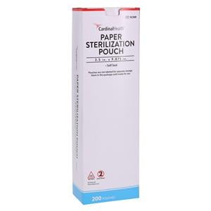 Sterilization Pouch 3.5 in x 9.875 in Blue / White 200/Box, 4 BX/...