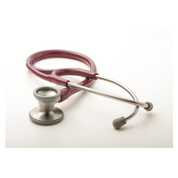 Adscope 602 Cardiology Stethoscope Adult Burgundy Double Lumen Tu...