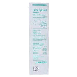 Needle Tuohy Epidural Perifix 22gx3" Sterile 25/Ca