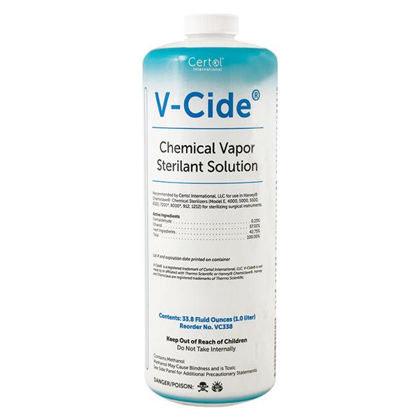 V-Cide Sterilant Solution 1 Liter Each, 16 EA/CA
